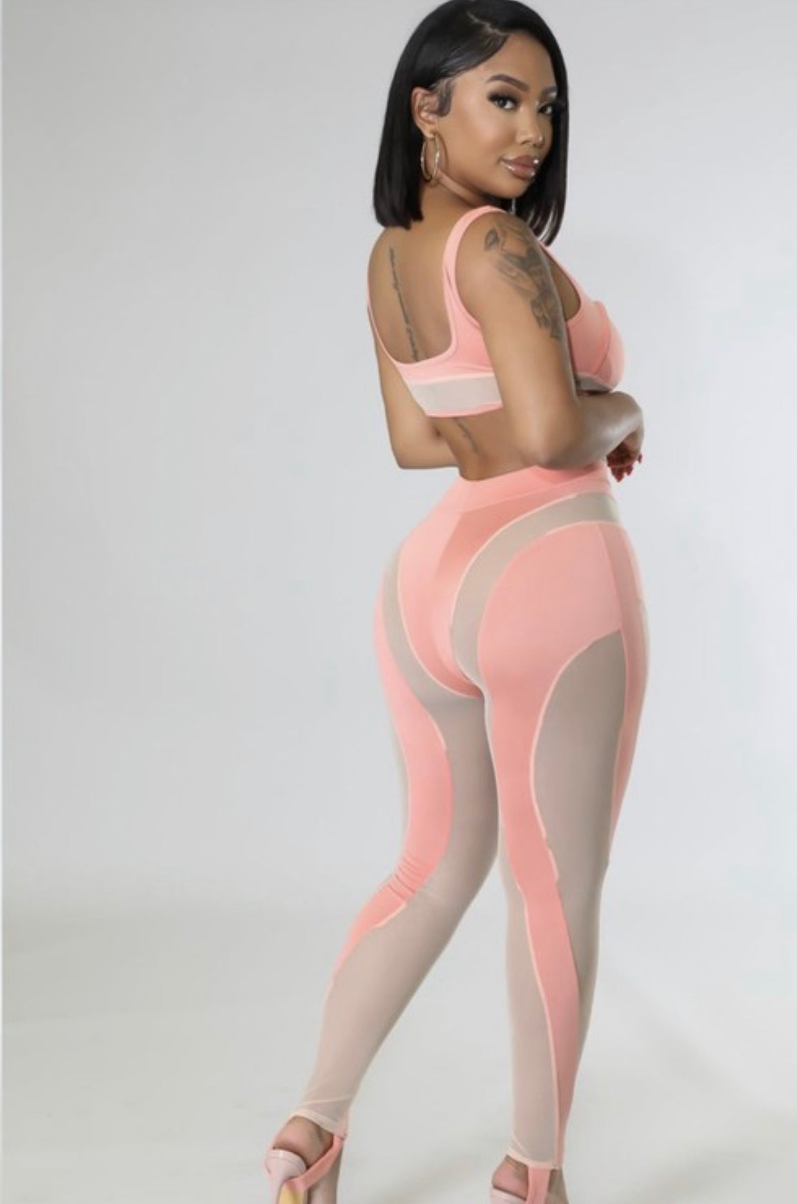 Blush Mirage Mesh Set